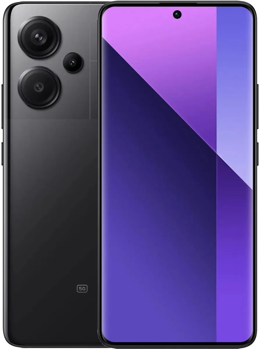 Смартфон Xiaomi Redmi Note 13 Pro+ 5G 12 ГБ + 512 ГБ («Полночный чёрный» | Midnight Black) (версия Global)