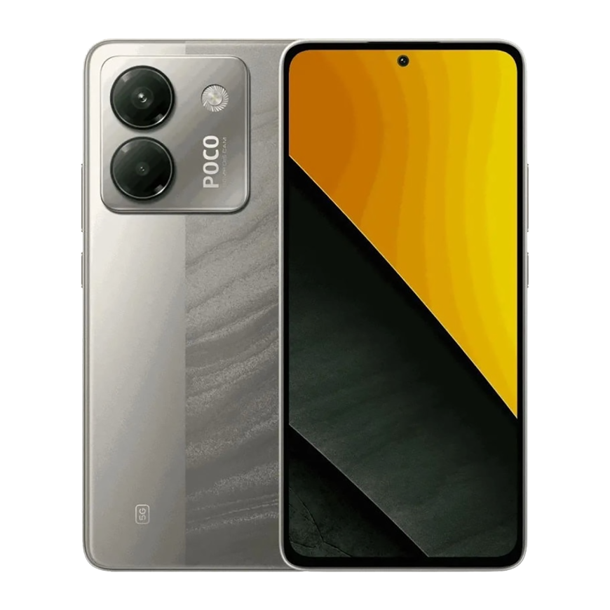 Смартфон Xiaomi POCO M7 Pro 5G 12 ГБ + 256 ГБ (Серебристый | Silver) (версия Global)