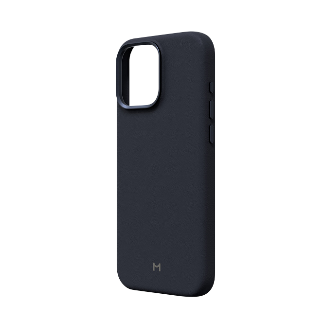 Чехол Magssory Eco Leather Case для iPhone 16 Pro Max, экокожа, с магнитами, совместимые с MagSafe, Синий