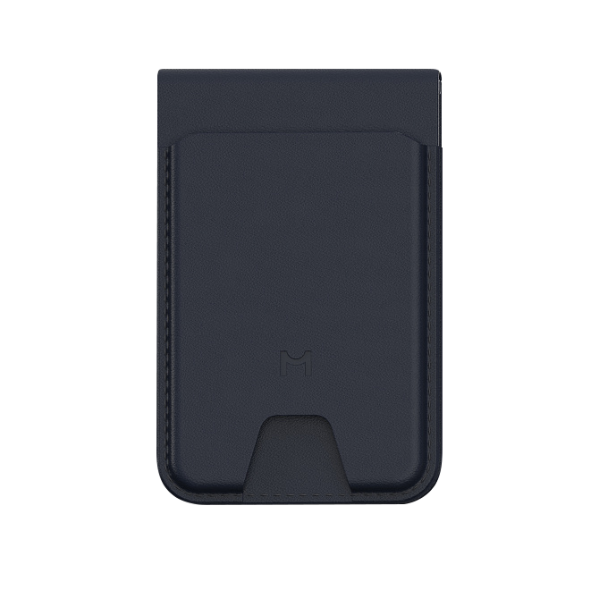 Кошелек-кардхолдер Magssory Geotag Magnetic Flip Wallet, совместимый с MagSafe и Find My, ACL003, синий, Синий