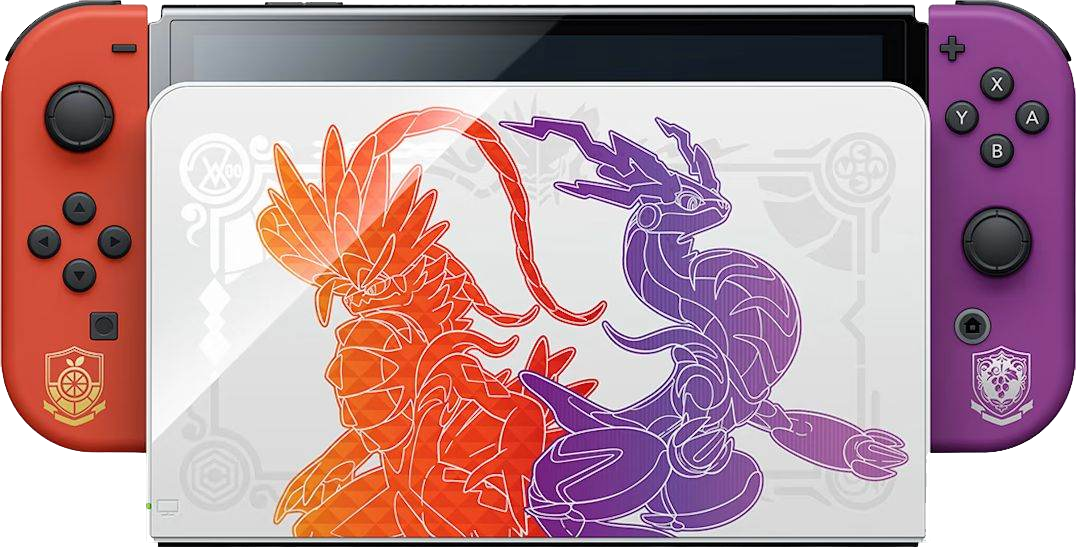 Игровая приставка Nintendo Switch OLED 64GB (Pokemon Scarlet and Violet Edition)