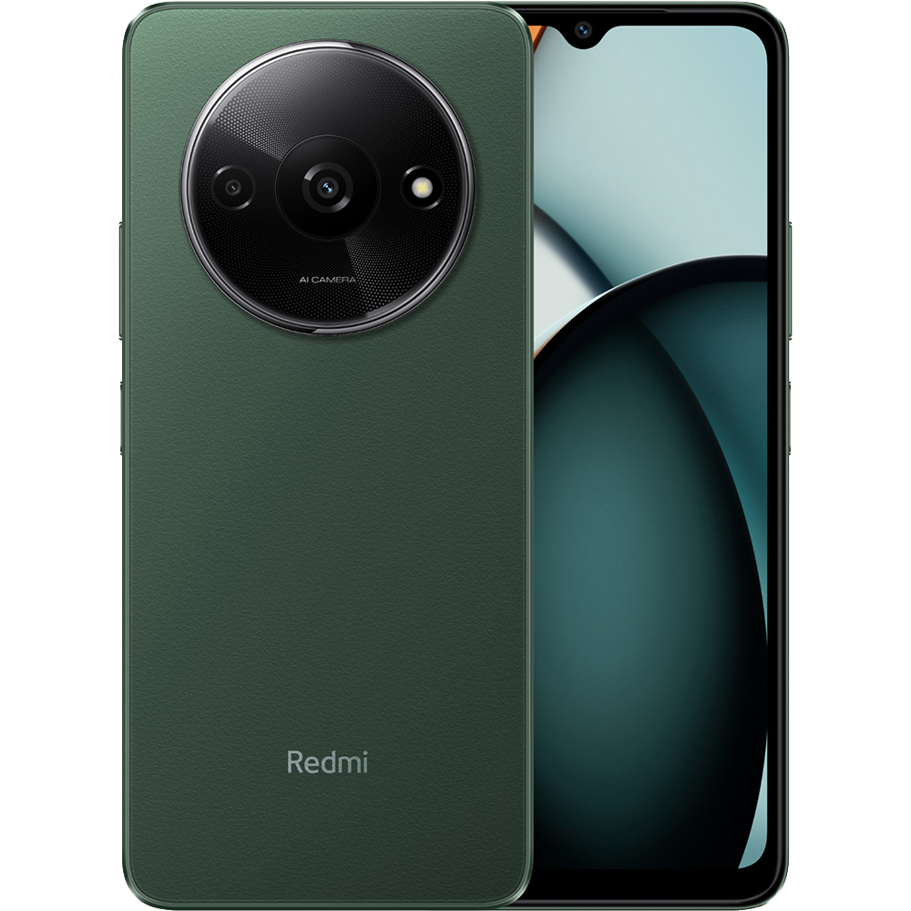 Смартфон Xiaomi Redmi A3 3 ГБ + 64 ГБ («Зелёный лес» | Forest Green) (версия Global)