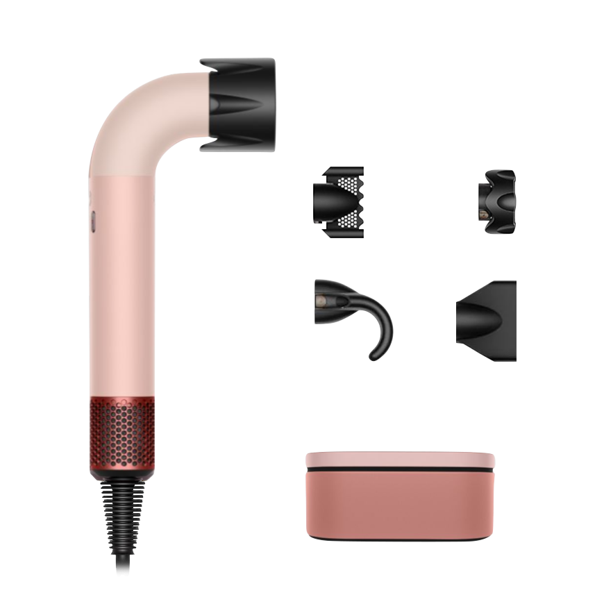 Фен Dyson HD17 Supersonic r Straight+Wavy Gift Edition (Kanzan Pink) (2025)