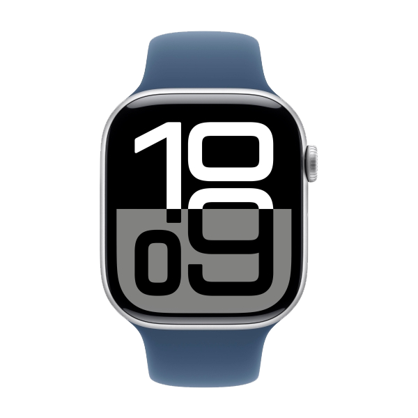 Apple Watch S10 46mm, Silver, Sport Band