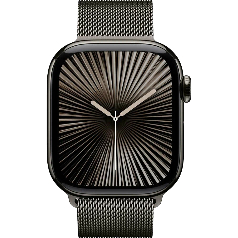 Часы Apple Watch Series 10 46mm Slate Titanium Case, Milano Loop (Slate) M/L