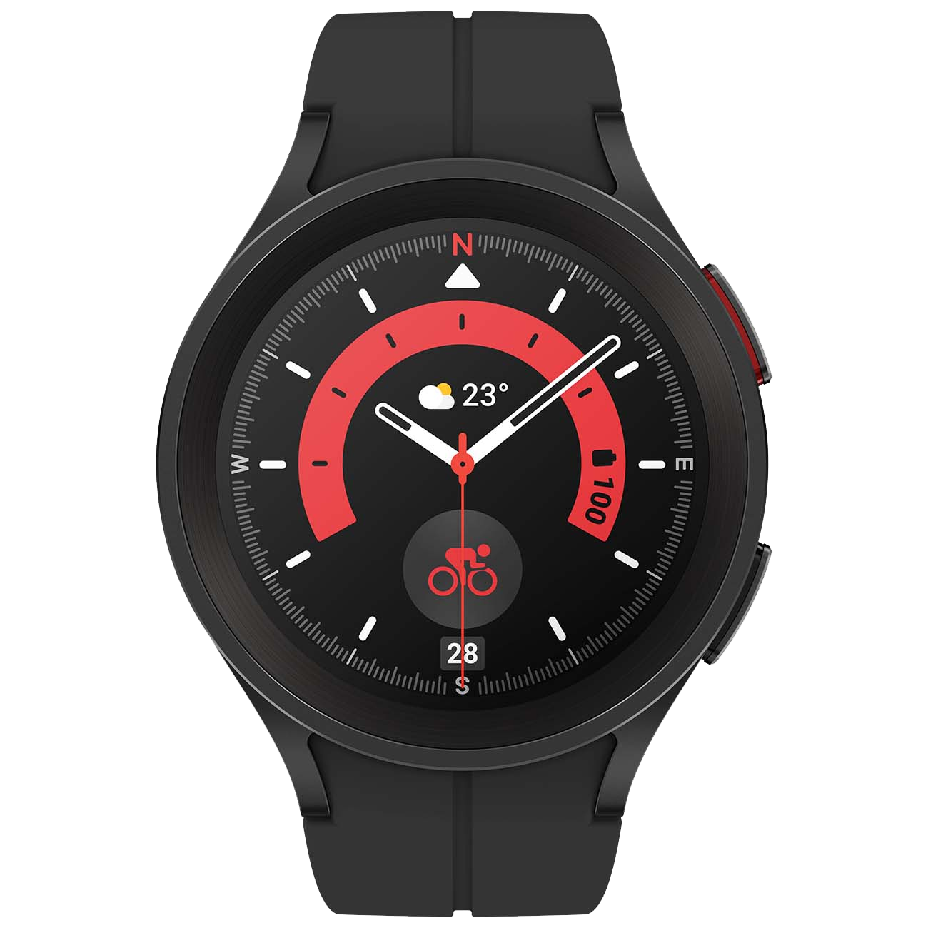 Умные часы Samsung Galaxy Watch 5 PRO 45mm (Чёрный титан)