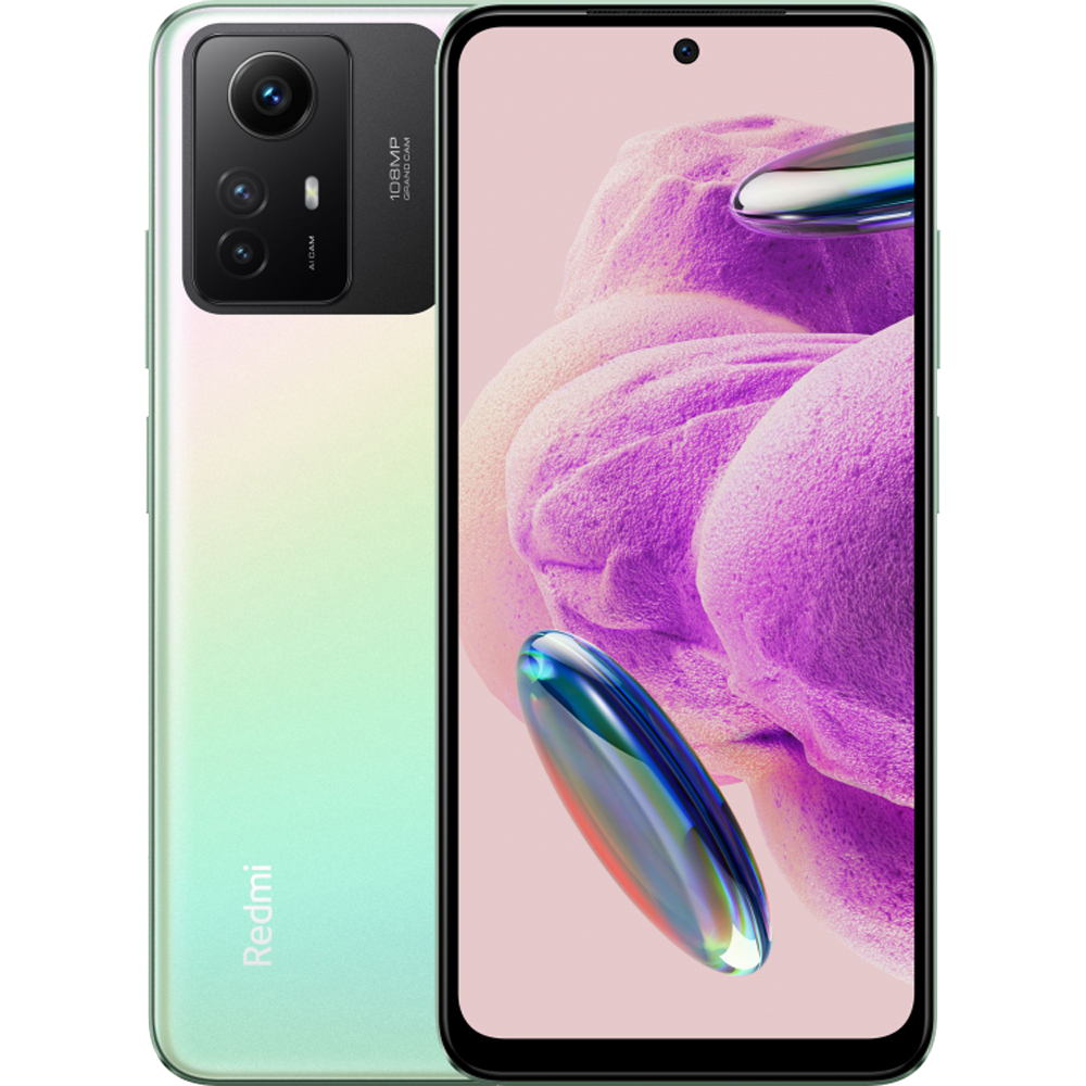 Смартфон Xiaomi Redmi Note 12S 4G 8 ГБ + 256 ГБ (Жемчужно-зелёный | Pearl Green) (версия Global)