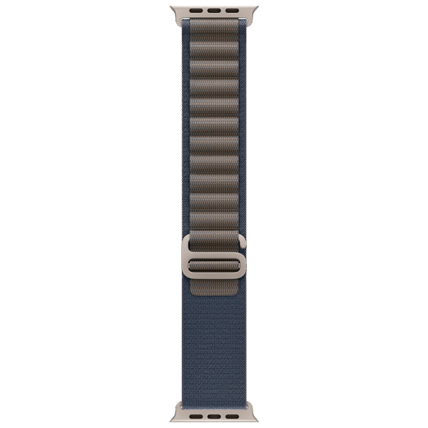 Часы Apple Watch Ultra 2 GPS + Cellular 49 мм, титановый корпус, ремешок Alpine Синего цвета,размер L