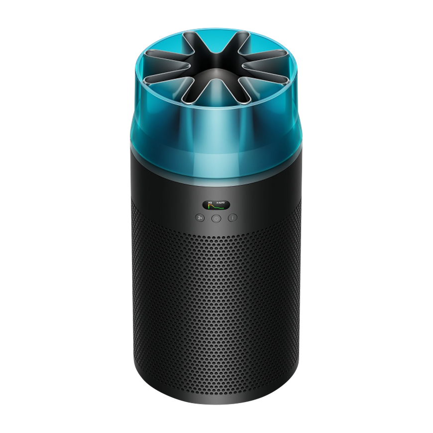 Компактный очиститель воздуха Dyson HushJet HJ10 (Black/Teal) (2025)