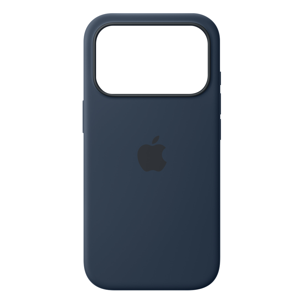 Чехол Apple Silicone Case для iPhone 17 Pro тёмно-синий