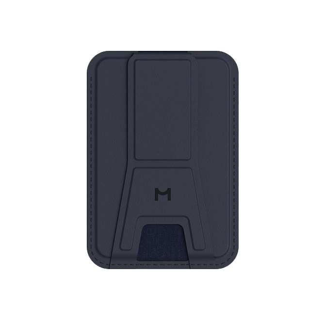 Кошелек-кардхолдер Magssory Duo Magnetic Kickstand Wallet, совместимый 
с MagSafe, ACL011, синий, Синий