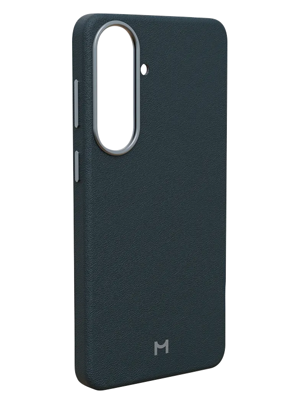 Чехол Magssory Eco Leather Case for Samsung Galaxy S26+, экокожа, с магнитами, совместимые с MagSafe, Миднайт