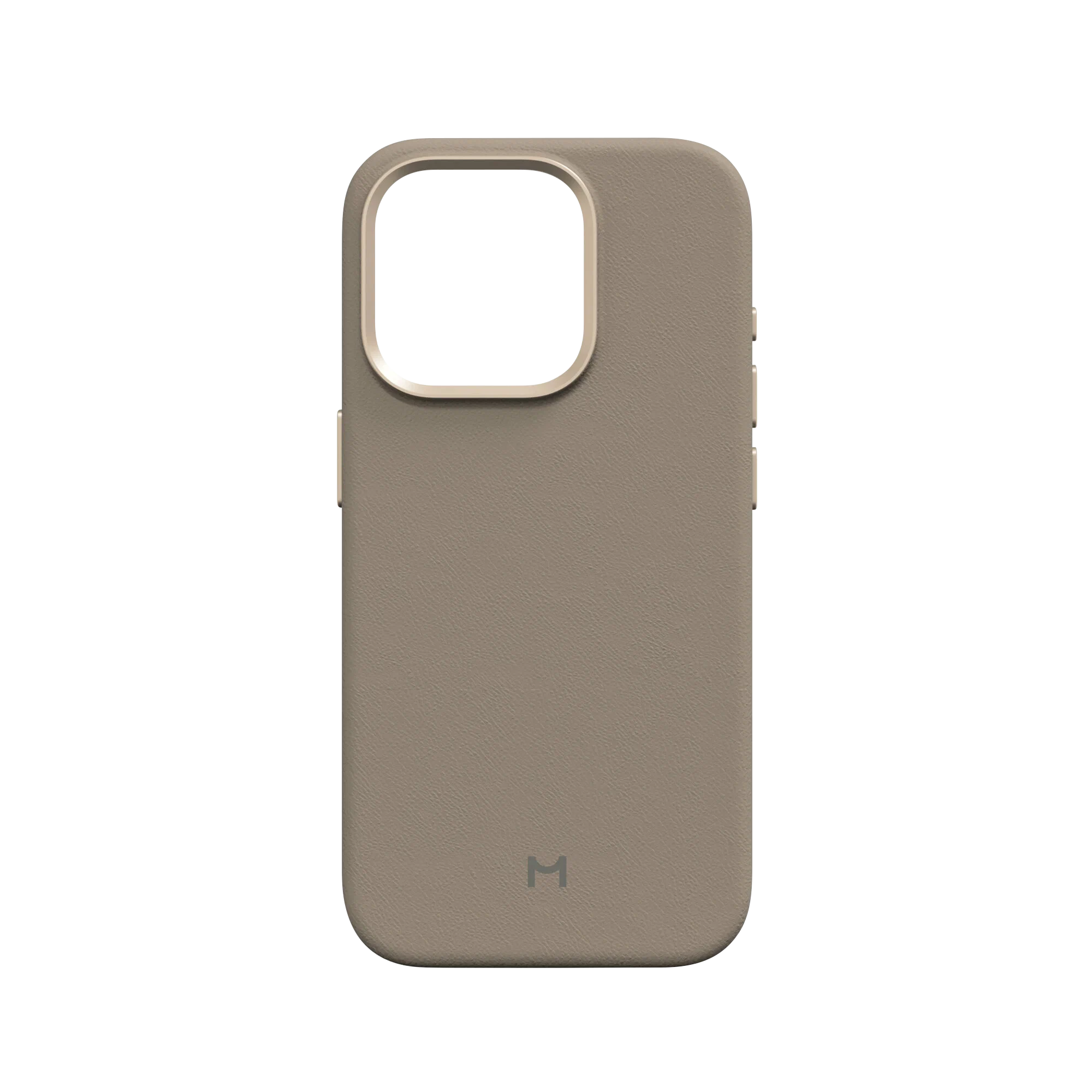Чехол Magssory Eco Leather Case для iPhone 15 Pro, экокожа, с магнитами, совместимые с MagSafe, Латте