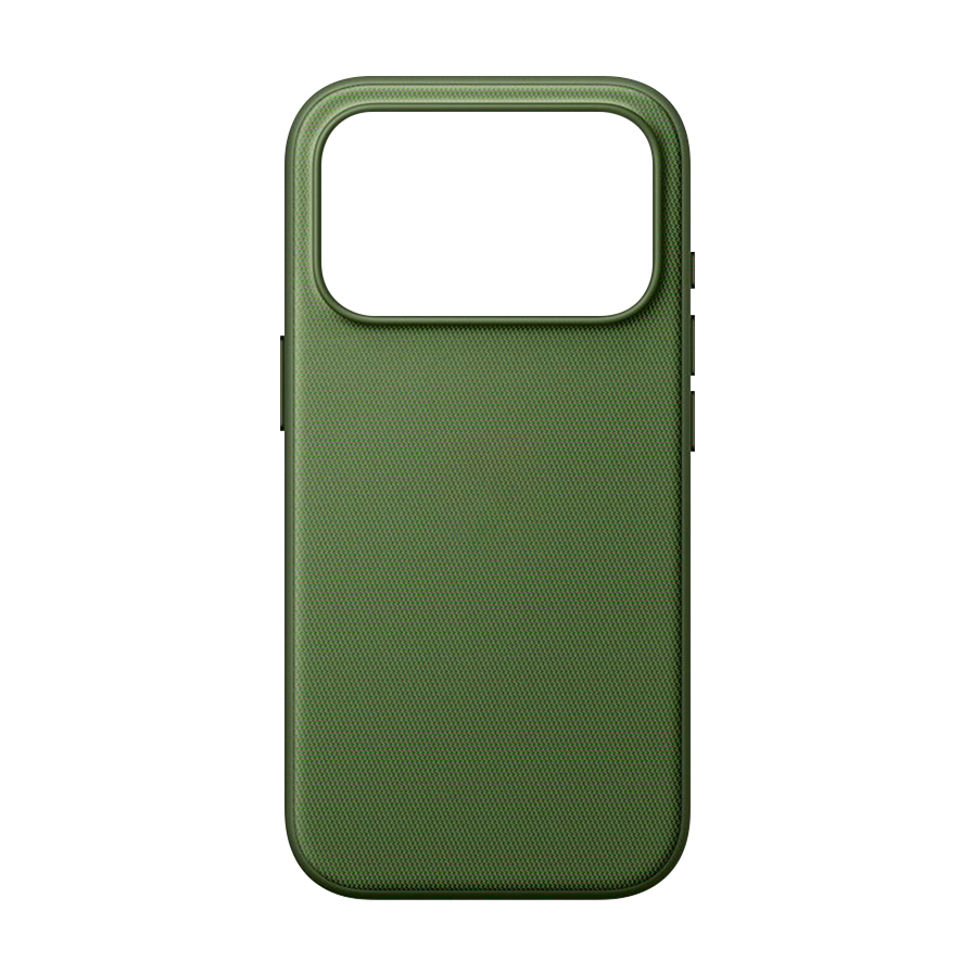 Тканевый чехол Apple TechWoven Case для iPhone 17 Pro зелёный