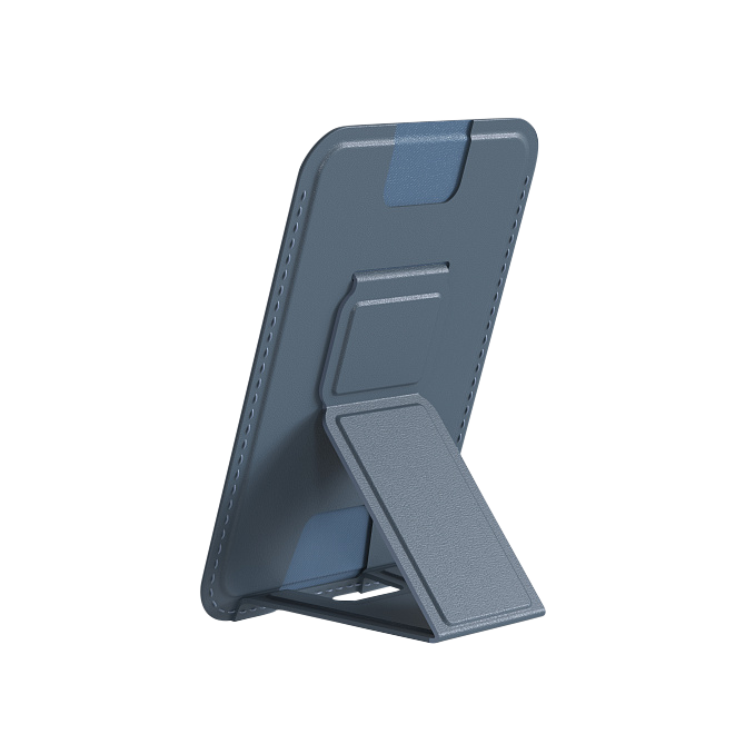 Кошелек-кардхолдер Magssory Duo Magnetic Kickstand Wallet, совместимый с MagSafe, ACL011, кобальт, Кобальт