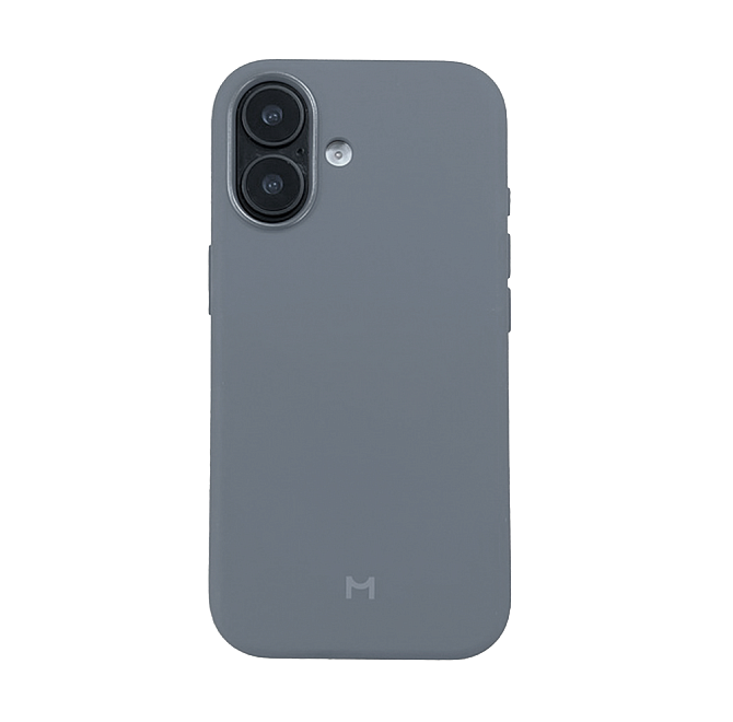 Чехол Magssory для iPhone 17, силикон, с магнитами, совместимый с MagSafe, Серый