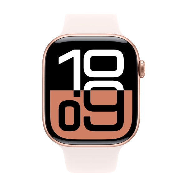 Apple Watch S10 46mm, Rose Gold, Sport Band