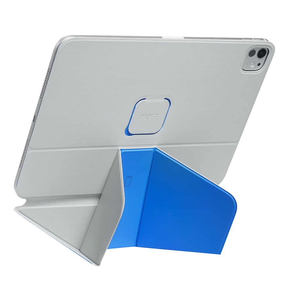 Чехол MOFT Dynamic Folio для планшета iPad Pro 11′′ (M4/M5) серый с голубым 