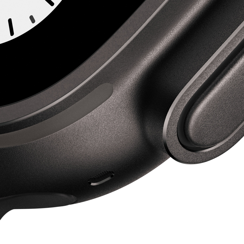 Часы Apple Watch Ultra 3, 49 мм, титан чёрного цвета, миланский сетчатый браслет (2025)