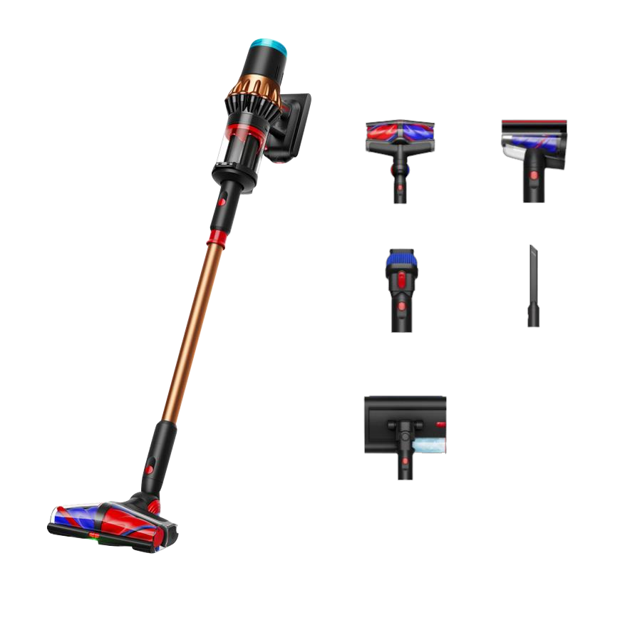 Беспроводной вертикальный пылесос Dyson V16 (DS60) Piston Animal Submarine (SV53-A) (Black/Gold) (2025)