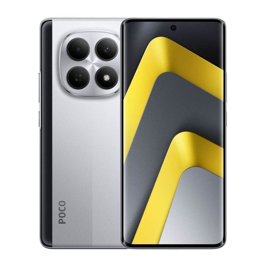 Смартфон Xiaomi POCO M8 5G 8 ГБ + 512 ГБ (Серебристый | Silver) (версия Global)