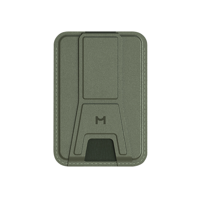 Кошелек-кардхолдер Magssory Duo Magnetic Kickstand Wallet, совместимый с MagSafe, ACL011, хаки, Хаки