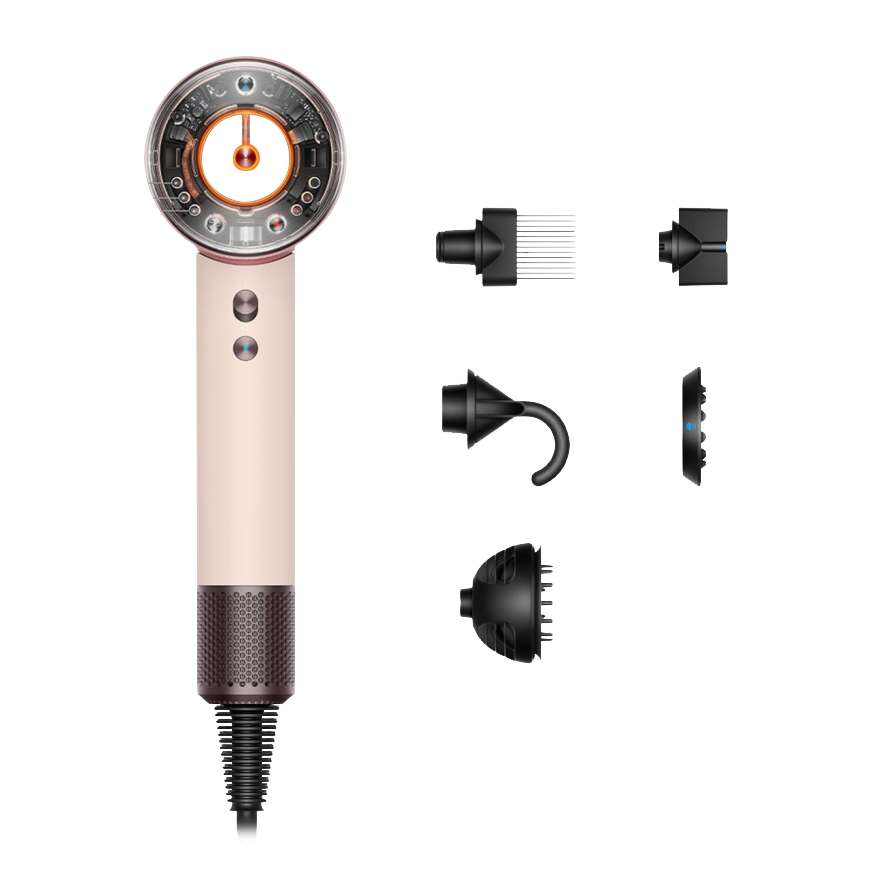 Фен Dyson HD16 Supersonic Nural Hair Dryer Curly+Coily (Ceramic Pink/Rose Gold) (2023)