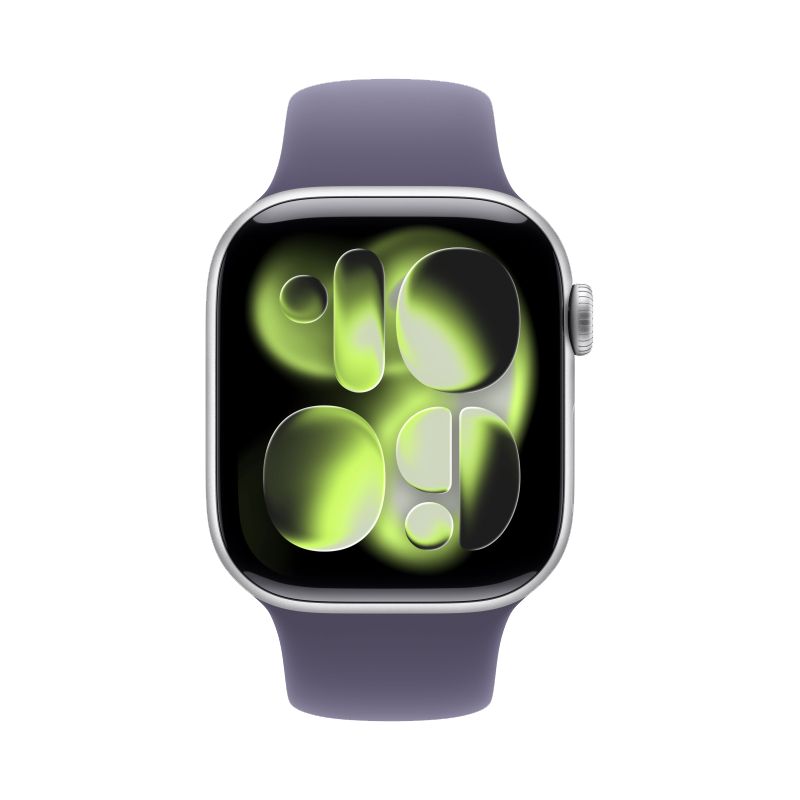 Apple Watch S11 42mm, Silver, Aluminium Case, Sport Band, M/L