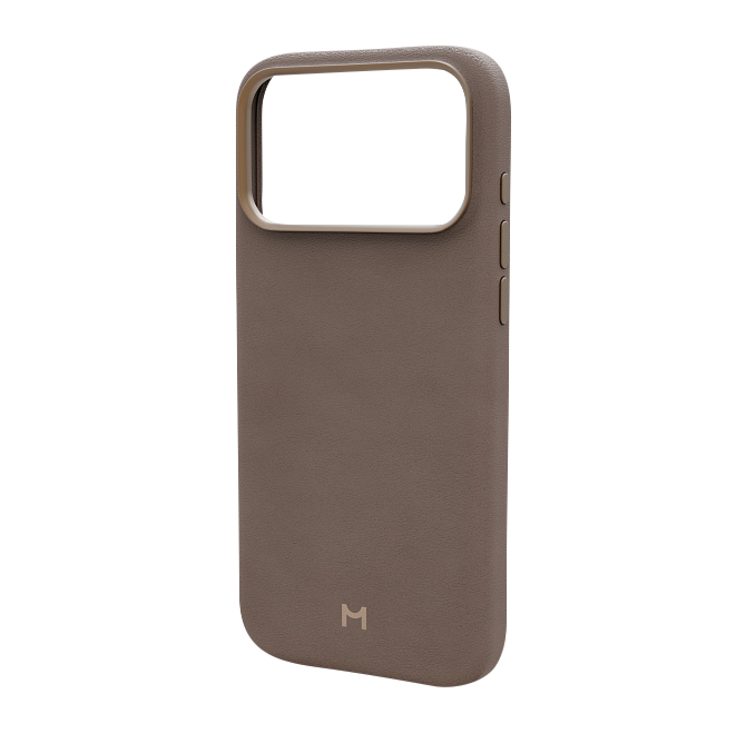 Чехол Magssory Eco-Leather Case для iPhone 17 Pro Max с MagSafe, Латте