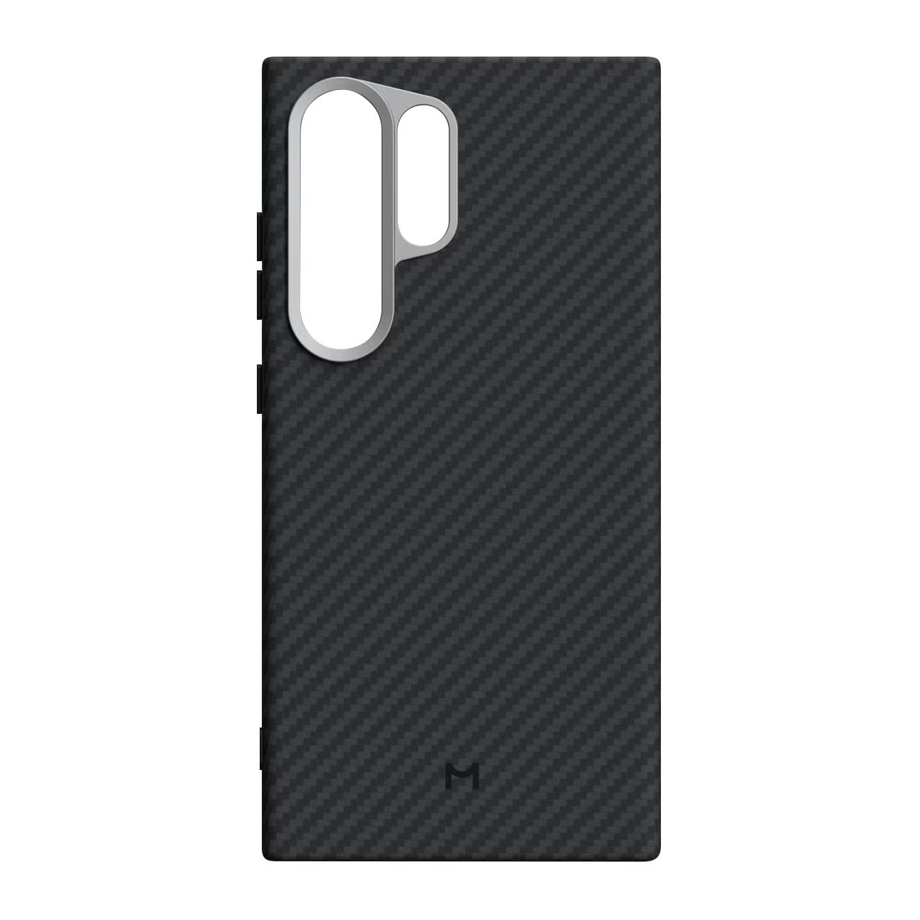 Противоударный чехол Magssory для Samsung Galaxy S24 Ultra, кевлар (арамид), с магнитами, черный , Черный