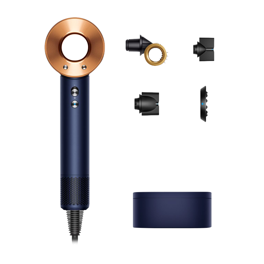 Фен Dyson HD15 Supersonic Professional Gift Edition (Prussian Blue/Copper) (2023)
