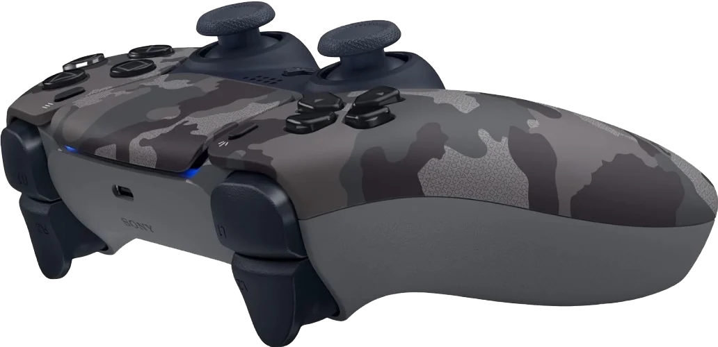 DualSense PS5 Gray Camouflage (серый камуфляж)