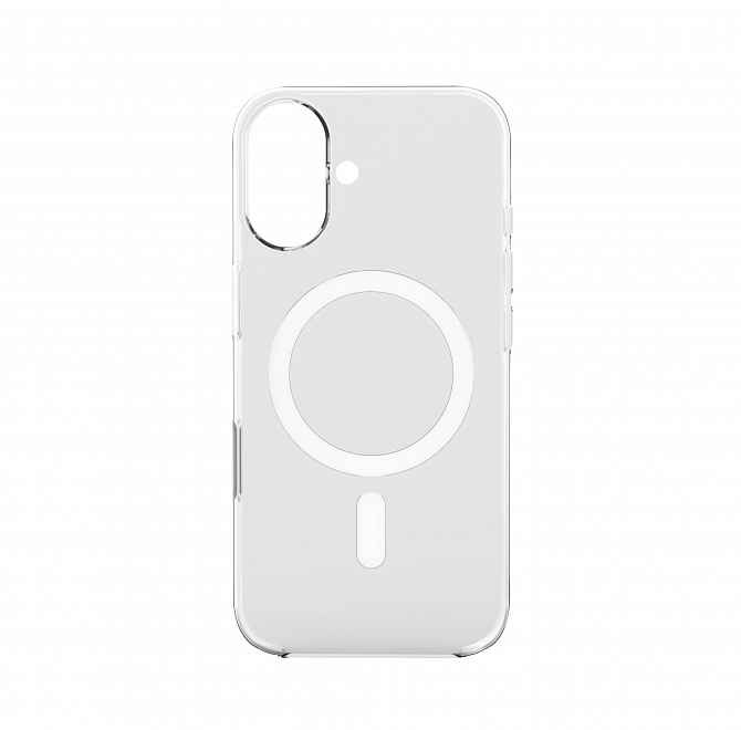 Чехол Magssory для iPhone 17 , поликарбонат, с магнитами, с MagSafe, Прозрачный