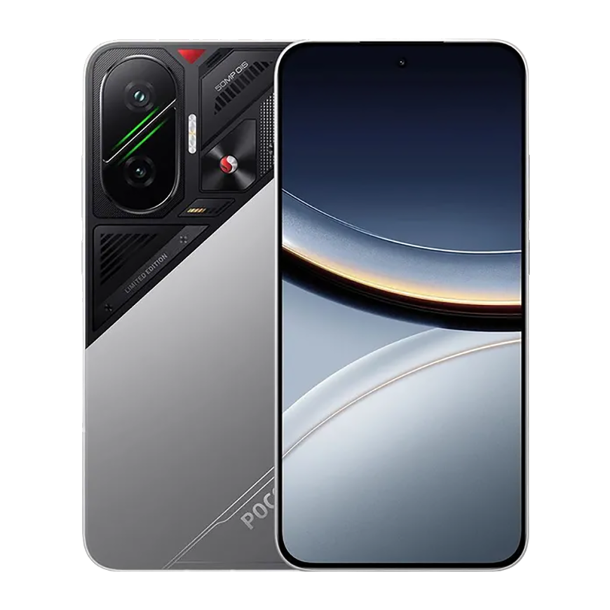 Смартфон Xiaomi POCO F7 12 ГБ + 512 ГБ (Серебристый | Silver) (версия Global)