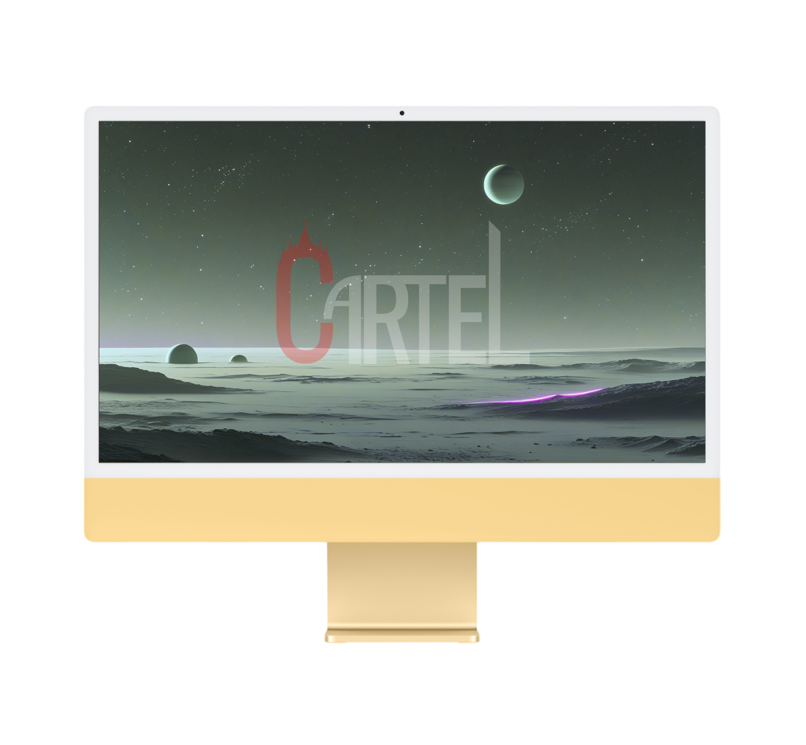 Моноблок Apple iMac 4.5K 24" (M4 8-Core, GPU 8-Core, 16GB, 256GB) (Жёлтый | Yellow) (2024)