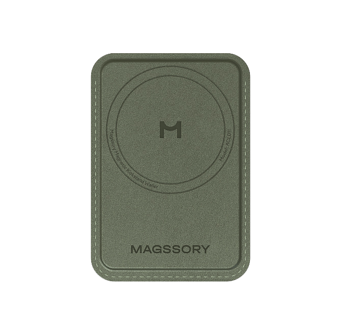 Кошелек-кардхолдер Magssory Duo Magnetic Kickstand Wallet, совместимый 
с MagSafe, ACL011, хаки, Хаки