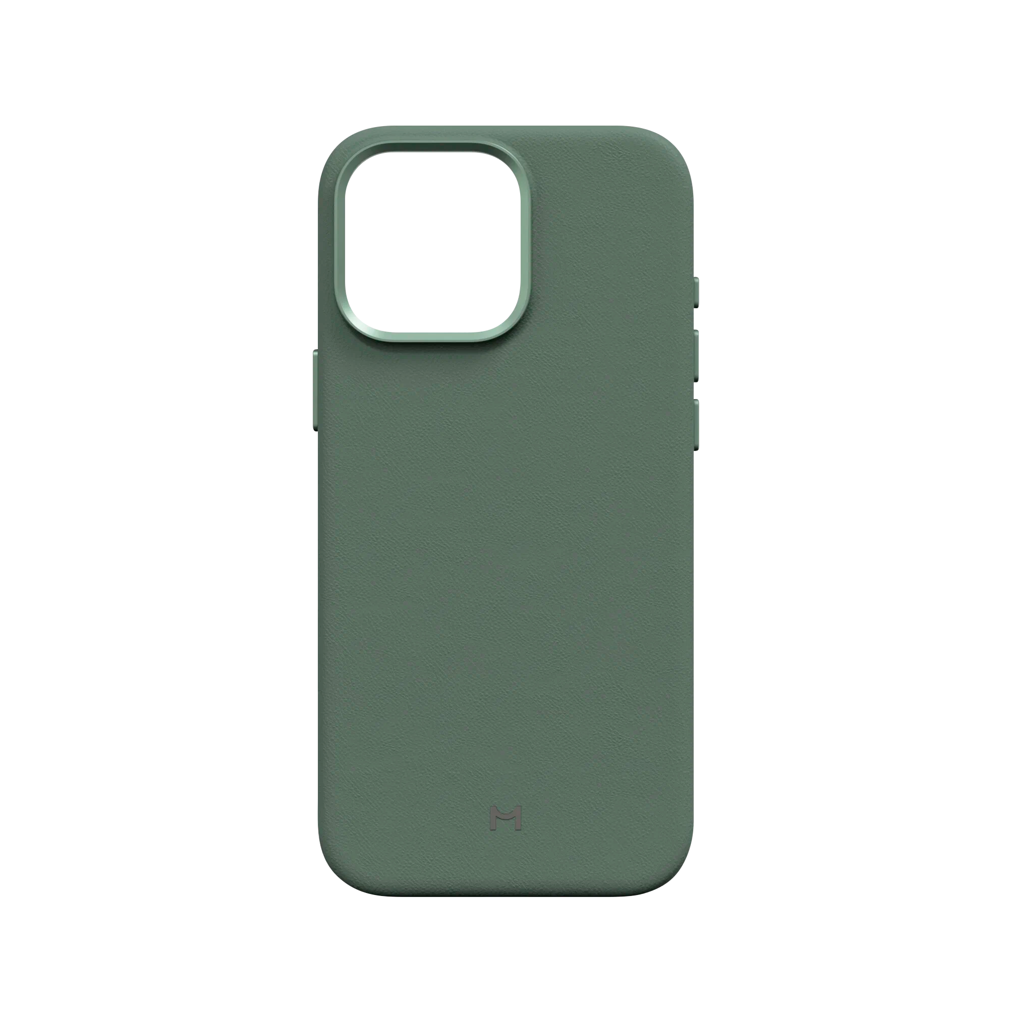 Чехол Magssory Eco Leather Case для iPhone 15 Pro, экокожа, с магнитами, совместимые с MagSafe, Хаки
