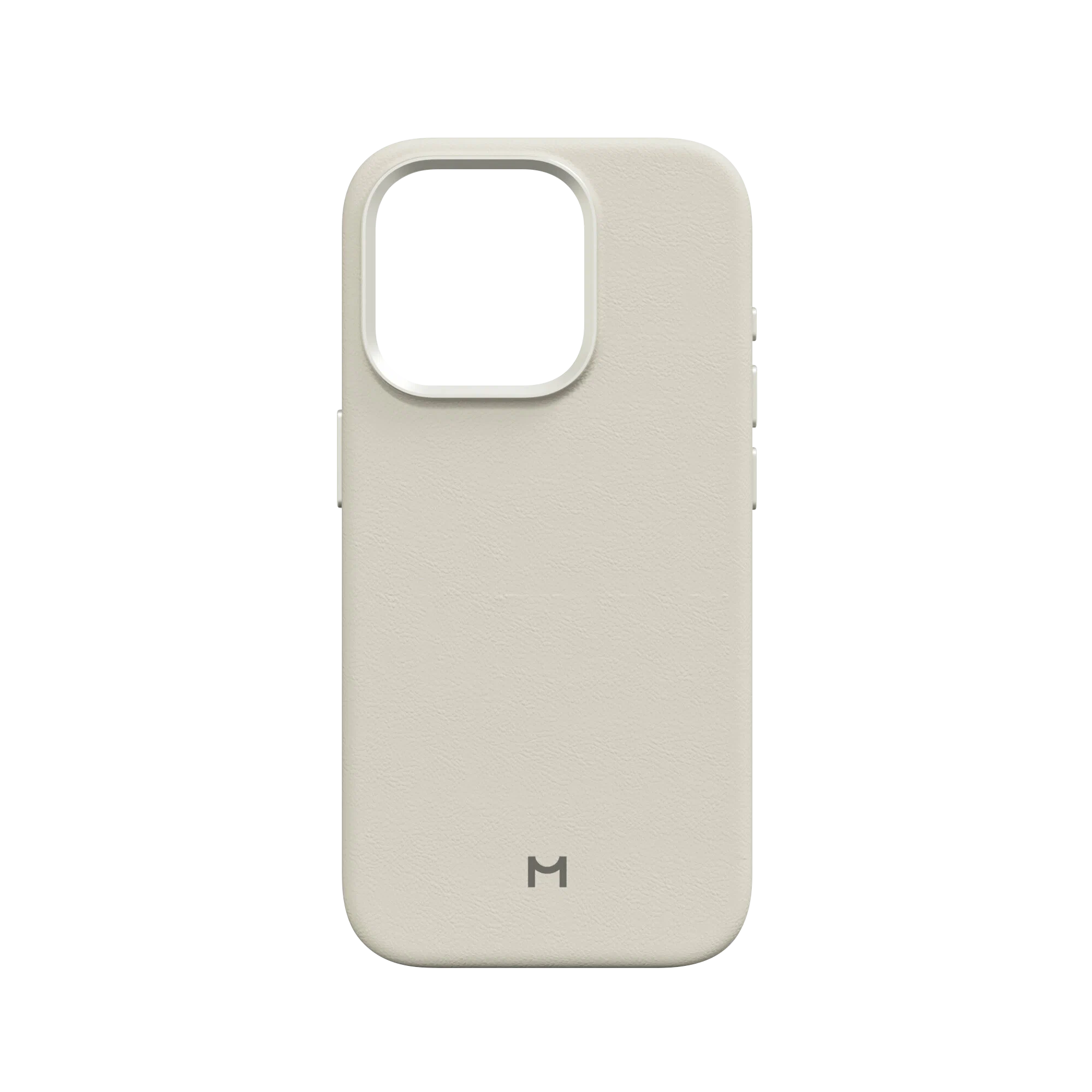 Чехол Magssory Eco Leather Case для iPhone 15 Pro, экокожа, с магнитами, совместимые с MagSafe, Айвори