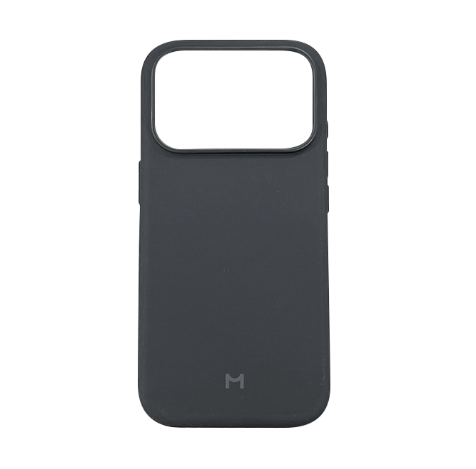 Чехол Magssory для iPhone 17 Pro, силикон, с магнитами, совместимый с MagSafe, midnight, Миднайт