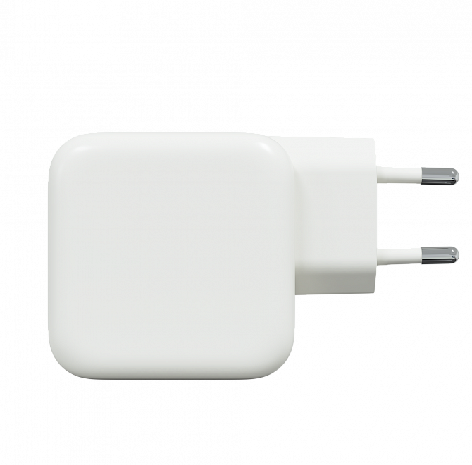 Cетевое зарядное устройство Magssory Pulse 67W GaN, с функцией быстрой зарядки, Белый