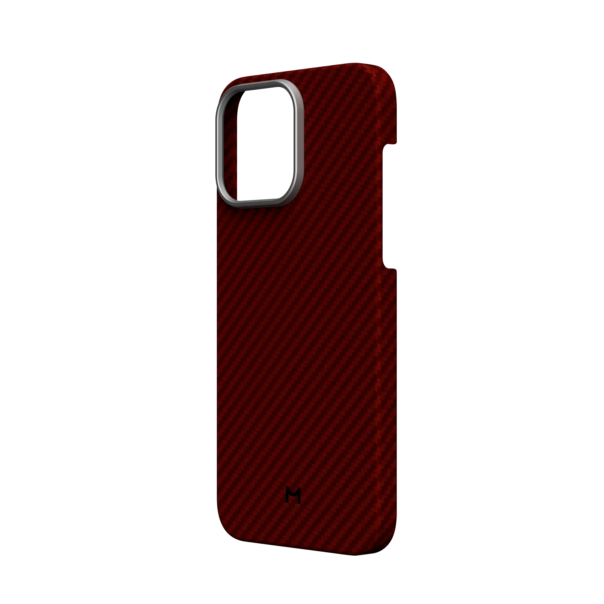 Чехол Magssory для iPhone 15 Pro Max, кевлар (арамид), с магнитами, совместимый с MagSafe, красный, Красный