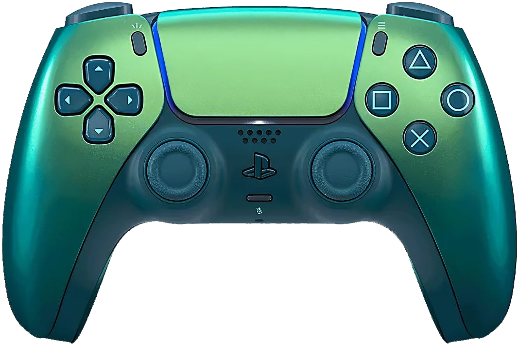 DualSense PS5 Chroma Teal (бирюзовый хром)