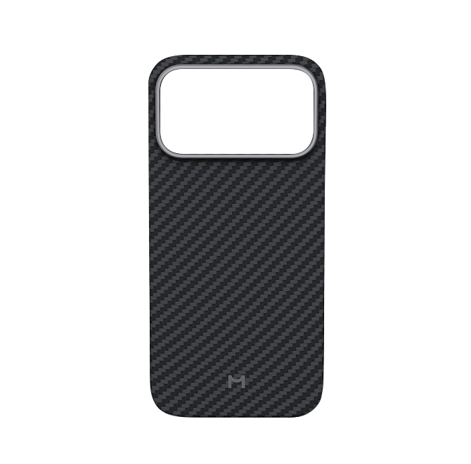 Magssory Aramid Frame Case for iPhone 17 Pro Max, MagSafe Compatible, Черный
