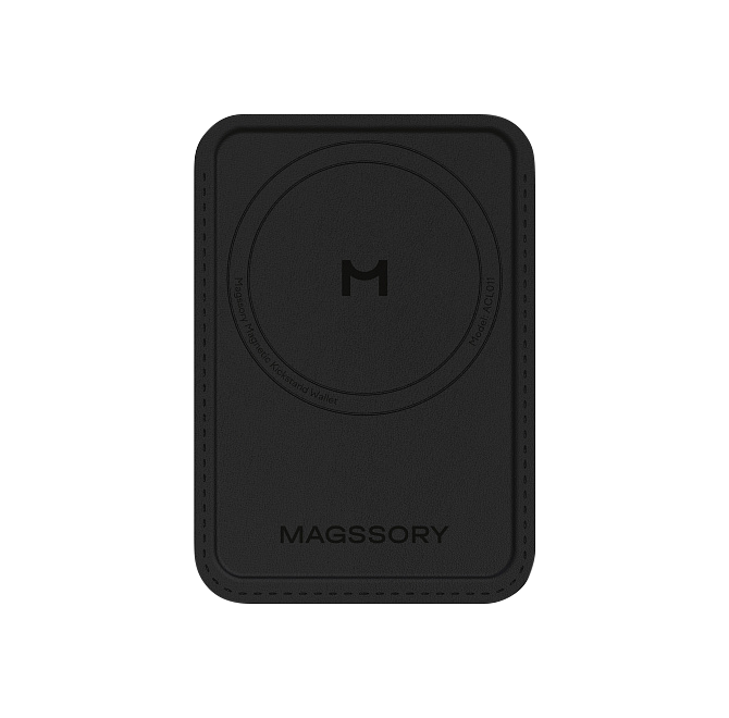 Кошелек-кардхолдер Magssory Duo Magnetic Kickstand Wallet, совместимый с MagSafe, ACL011, миднайт, Миднайт