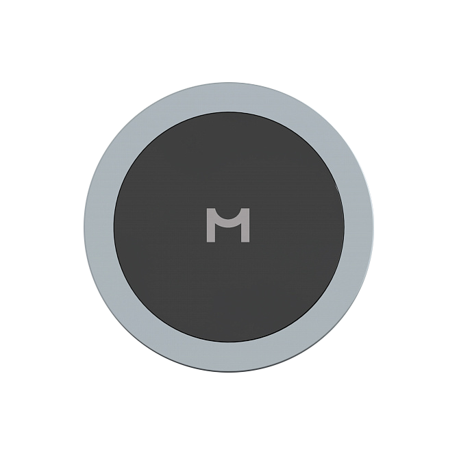Компактное беспроводное зарядное устройство Magssory Coin, с магнитым кабелем, совместимое с MagSafe, темно-серый, Темно-серый