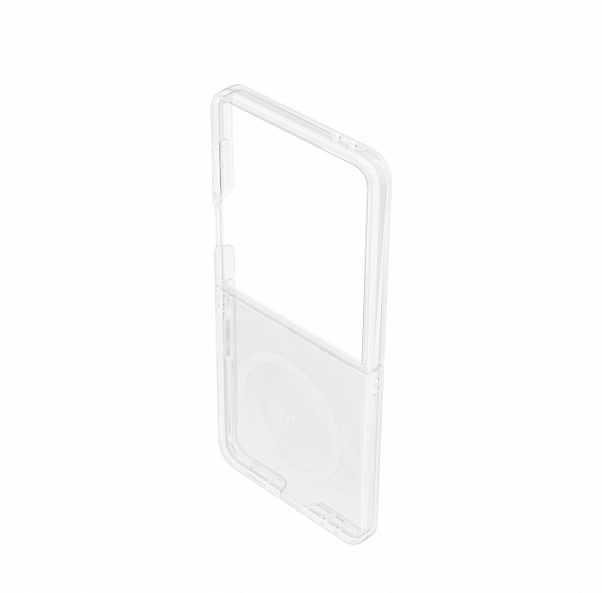 Чехол Magssory для Samsung Galaxy Z Fold7, поликарбонат, с магнитами, Прозрачный