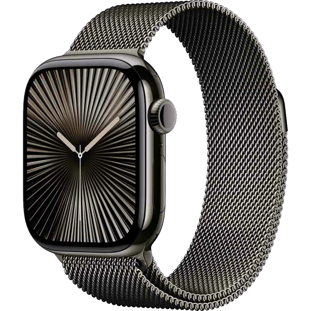 Часы Apple Watch Series 10 46mm Slate Titanium Case, Milano Loop (Slate) M/L