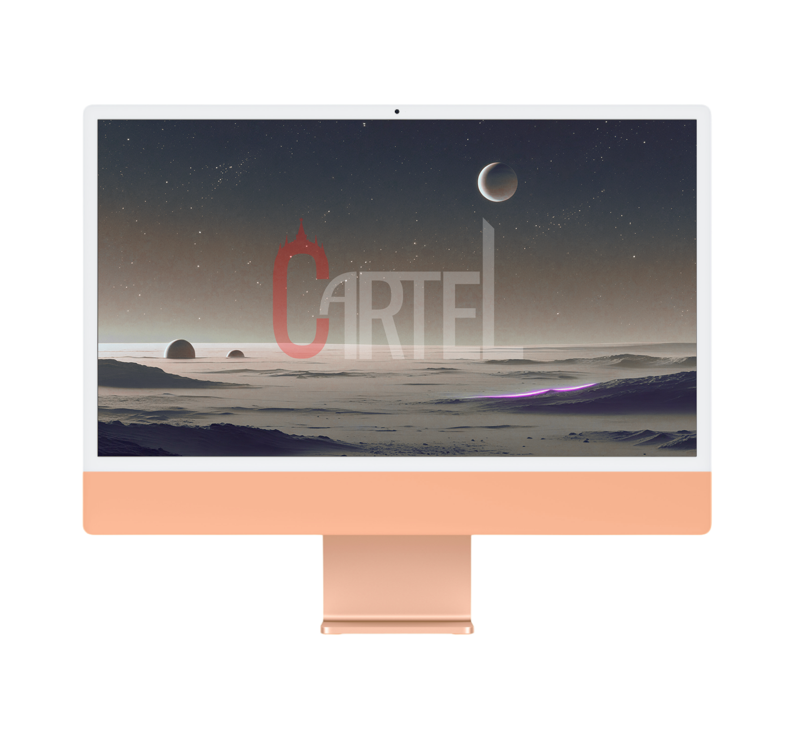 Моноблок Apple iMac 4.5K 24" (M4 8-Core, GPU 8-Core, 16GB, 256GB) (Оранжевый | Orange) (2024)