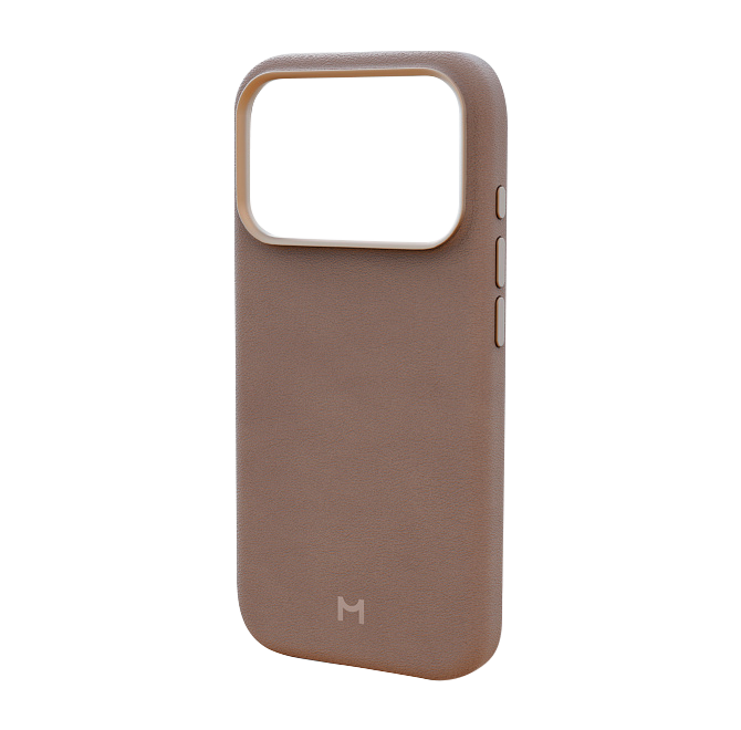 Чехол Magssory Eco-Leather Case для iPhone 17 Pro с MagSafe, Латте
