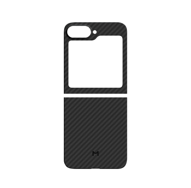 Чехол magssory для Samsung Galaxy z flip 6, кевлар (арамид), с магнитами, Черный